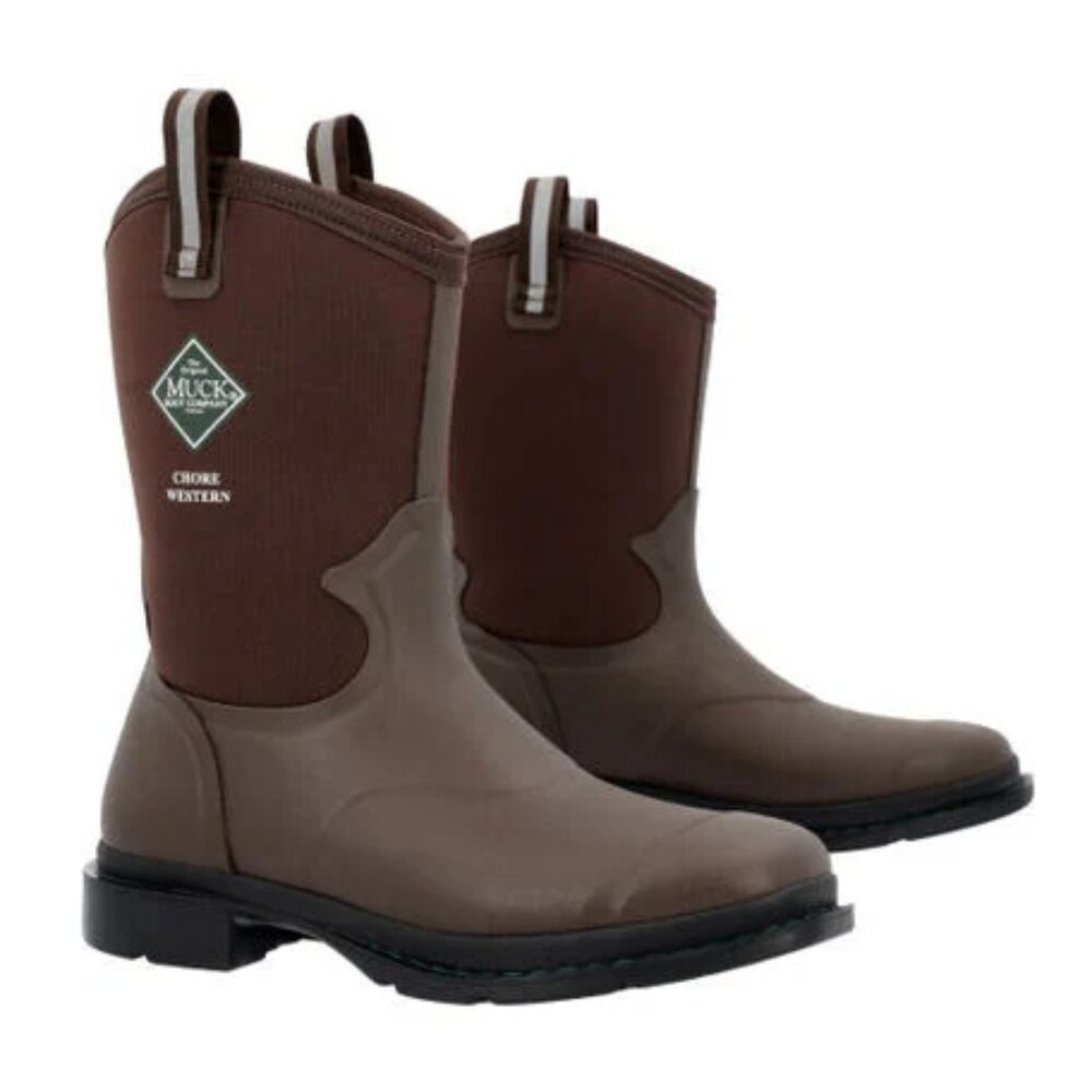 NWT Special Offer Muck Boot Company Men's Chore Mid Western Work Boot Brown